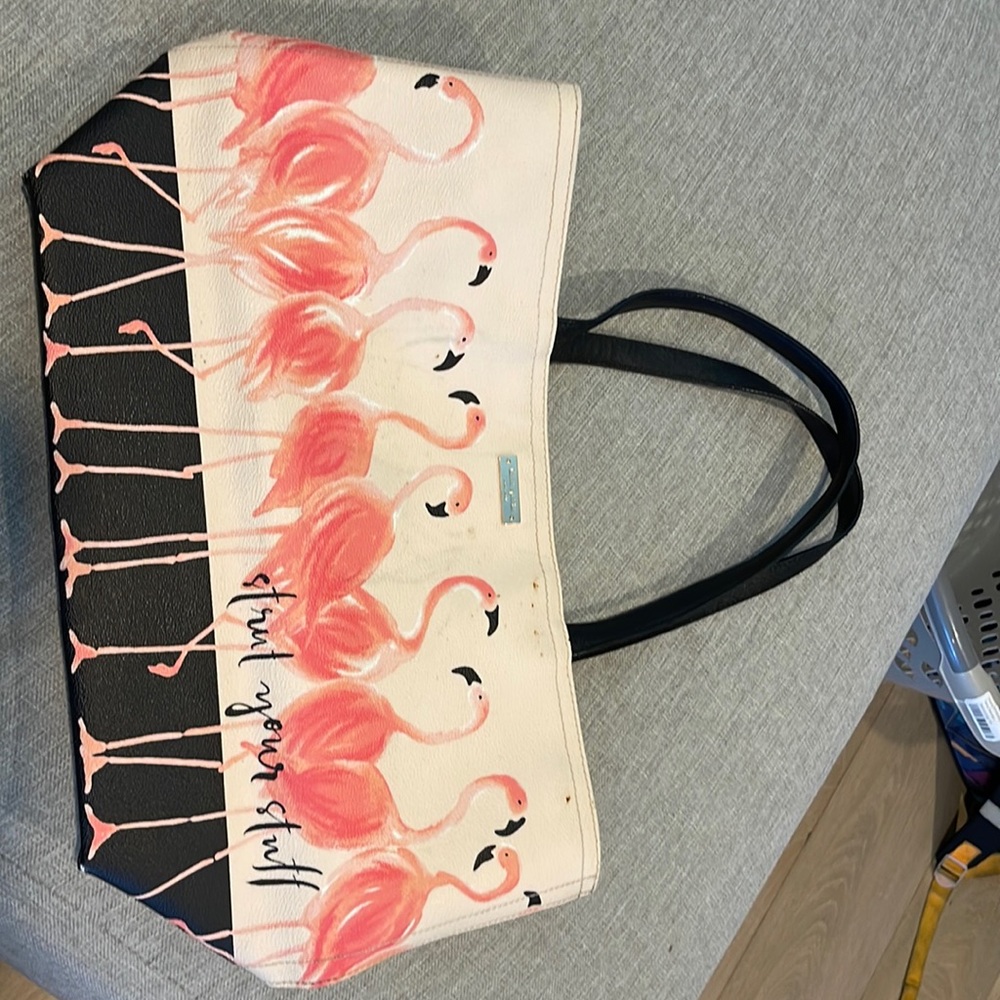 Summer Flamingo Kate Spade bag